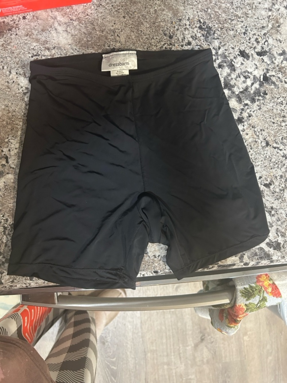 dressbarn Black Seamless Shaping Spanx Shorts